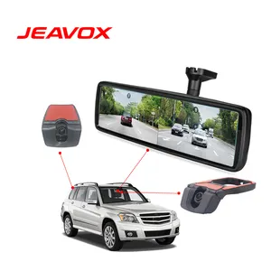 JEAVOX الرؤية الخلفية E كاميرا مرآة المزدوج بذاتها عدة كاميرا الرؤية الأمامية داش كاميرا سيارة تسجيل الكاميرا الخلفية سيارة عكس المعونة