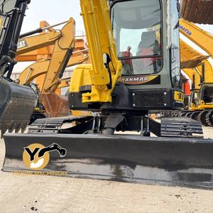 Excavadoras YANMAR usadas en buen estado, comercio de China, miniexcavadora japonesa YANMAR Vio55 de 5,5 toneladas para uso doméstico - Product Image 6