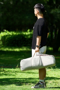 Auvent dôme extérieur noir avec fermeture éclair, anti-insectes, imperméable, protection solaire, tente de camping <span class=keywords><strong>yourte</strong></span> - Product Image 5