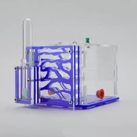 Nid de fourmis en acrylique transparent à motif écologique sable, château multi-pièces, habitat de bureau intérieur