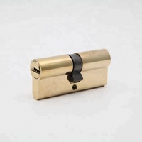 Cerradura de Cilindro con Llave de Perforación Doble y Función Anti-Taladro, Perfil Europeo, para Ordenador
