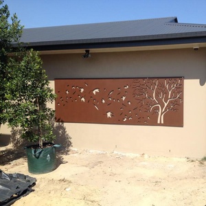 USA <span class=keywords><strong>cancello</strong></span> di recinzione in metallo tagliato al Laser <span class=keywords><strong>per</strong></span> la protezione della sicurezza del giardino - Product Image 4