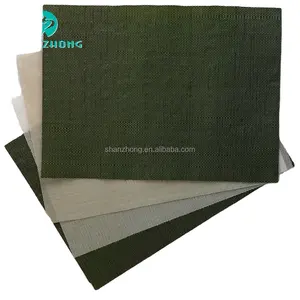 Not by circle loom Picking machine Woven fabrics Water Permeable polypropylene woven geotextile