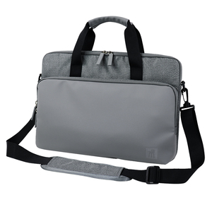 Porte-documents pour homme pour ordinateur portable de 15,6 pouces, sac pour ordinateur portable imperméable avec bandoulière, sac à bandoulière multi-compartiments - Product Image 2