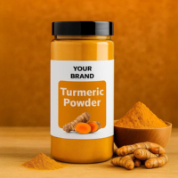 Cúrcuma en polvo de Alleppey de calidad de exportación para fabricantes de alimentos, empresas nutracéuticas y marcas de especias premium a nivel mundial