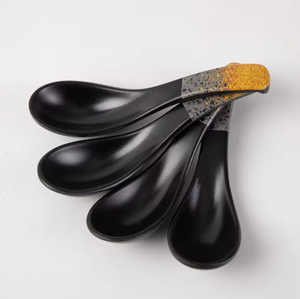 Cucharas de Melamina Hcma para <span class=keywords><strong>Ramen</strong></span> Japonés A5, Cucharón Grande Comercial para Cocina, Irrompible, para Sopa y Fideos - Product Image 3