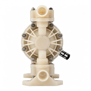 Bomba Neumática de Diafragma de PVDF, Bomba de Accionamiento por Aire para Transferencia de Ácidos y Álcalis - Product Image 2