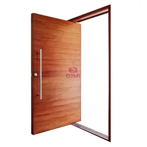Alça de porta externa, design de segurança casa externa porta de entrada com fechadura de impressão digital