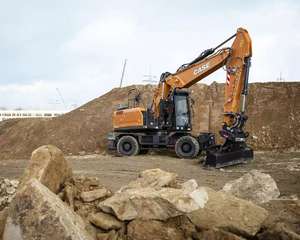 CASE WX210E Pelle hydraulique sur roues à quatre roues 30 tonnes 20 tonnes vente de composants pelle sur chenilles 10 tonnes PLC opérationnel - Product Image 2