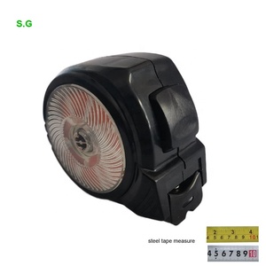 เทปวัดแบบยืดหดได้3ม./5ม./7.5ม./10ม. เทปเหล็กล็อคอัตโนมัติเทปวัด - Product Image 1