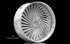 168 מותאם אישית באיכות גבוהה מזויפים גלגל כרום 22 24 26 28 inchrome גלגל שיניים עבור פרריומולים ceromeo butti tesla - Product Image 3