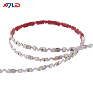 SMD2835 flexible 72 LED Zig Zag tira de luz blanca/blanco cálido/blanco frío/rojo/verde/azul/amarillo DC12V IP20/IP65 clasificado - Product Image 6