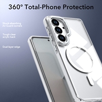 Coque de téléphone transparente intégrale antichoc pour Samsung Galaxy S26 Ultra, nouvelle conception pour hommes et femmes S25/S24/A56/A55