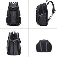 Tas Laptop Travel Unisex 16 Inch Baru, Dapat Diperpanjang, Tahan Lama, Ritsleting Anti Air, Bahan Poliester, Ransel Laptop Sport, Outdoor, Pelajar
