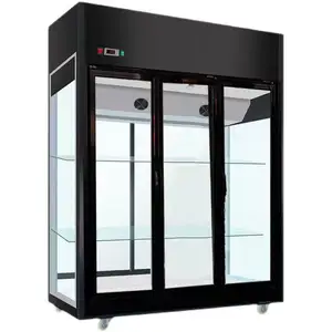 럭셔리 새로운 스타일 하이 퀄리티 똑바로 신선한 꽃 디스플레이 공기 냉각기 냉동고 쇼케이스 냉장고