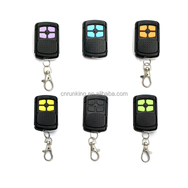 Universal Multi-Frequency Rolling Code & Learning Code Remote Control Plastic Waterproof 4 Buttons 100m Range 280mhz to 868mhz
