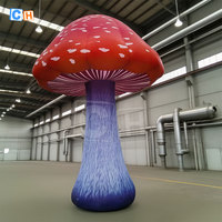 CH champignon gonflable Led éclairage décoration de scène champignon gonflable géant modèle publicitaire