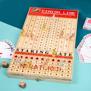 Juego <span class=keywords><strong>de</strong></span> <span class=keywords><strong>mesa</strong></span> <span class=keywords><strong>de</strong></span> Ajedrez <span class=keywords><strong>de</strong></span> Carreras <span class=keywords><strong>de</strong></span> Caballos plegable transfronterizo para <span class=keywords><strong>Amazon</strong></span>, juguete <span class=keywords><strong>de</strong></span> papel educativo interactivo para <span class=keywords><strong>adultos</strong></span> y niños - Product Image 1