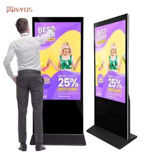 Aiyos Freestanding 43 "schermo LCD tutto in uno che pubblicizza chiosco digitale con <span class=keywords><strong>Software</strong></span> <span class=keywords><strong>CMS</strong></span> - Product Image 1