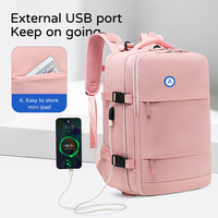 Sac à dos intelligent multifonctionnel tendance pour la vie quotidienne, les voyages et les ordinateurs portables, en tissu Oxford, avec port de charge USB