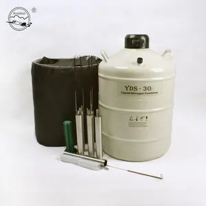 Récipient d'azote liquide Yuxin Tank Aviation 30L avec pelle