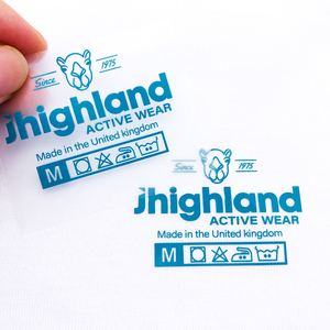 Logotipo de marca personalizado Etiquetas de transferencia de calor Hierro en la ropa Transferencia de calor Etiqueta de cuello Etiquetas de camisa - Product Image 1