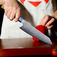 3,5 inch professioneel 67-laags damaststalen keukenmes voor groenten & fruit, schilmes met stabiel houten handvat