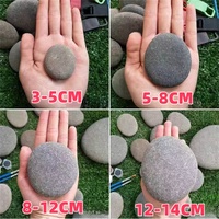 Pierres plates naturelles de haute qualité pour la peinture, galets lisses pour l'artisanat DIY, pierres de rivière vierges pour l'art professionnel, pierres mandala