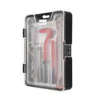 Outils de réparation automobile OEM en acier inoxydable / Kit de réparation de filetage M4-M6 avec ressorts et mallette rigide