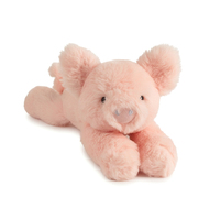 Peluche personnalisée mignonne et réaliste de sanglier gris, jouet mascotte