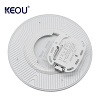Plafonnier led sans cadre, design moderne, lumière blanche chaude/naturelle, luminaire d'intérieur, idéal pour un panneau