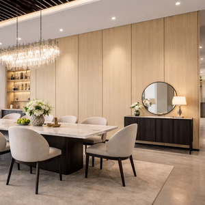 Aluminum Wood <strong>Partition</strong> <strong>Wall</strong> Panels for Commercial OEM | Home Office Modern Modular <strong>Partition</strong> <strong>Wall</strong> - Product Image 1