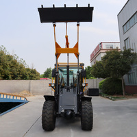 Ventes d'usine Chargeuse sur pneus hydraulique pour chantier de construction, machine de charge pour zone minière, ferme, chargeuse sur pneus avec accessoires