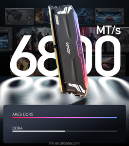 Memoria RAM DDR5 ARES RGB de 32 GB (2x16 GB) 6400 MT/s/6800 MT/s/7200 MT/s para computadora de escritorio - Compatible con XMP 3.0 y Expo, Memoria RGB para juegos en negro/blanco - Product Image 5