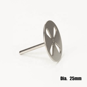 Venta al por mayor removedor de callos profesional diámetro 15mm 20mm 25mm Acero inoxidable Podo pedicura disco para Lima de pie - Product Image 4