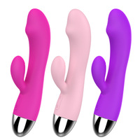 Großhandel Silikon Erwachsenen-Sexspielzeug Weibliche Masturbationsgeräte G-Punkt Beheizte Rabbit-Vibratoren für Frauen