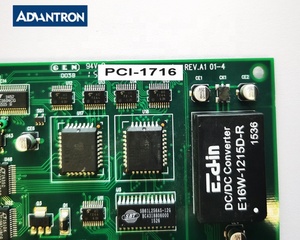 ADVANTECH PCI-1716 REV. Carte mère industrielle embarquée A1 01-4 avec carte CPU et carte de capture et d'acquisition TW en stock - Product Image 6