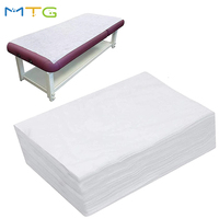 Drap de lit jetable moderne, non tissé, imperméable, écologique, personnalisé pour hôtel et massage