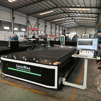 Machine de découpe laser à fibre CNC LM-1530AF 1500x3000mm 1500W-6000W pour tôles métalliques