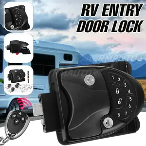 RV Keyless nhập cửa khóa không thấm nước khóa chốt xử lý Latch với deadbolt điều khiển từ xa Keyless RV phụ kiện