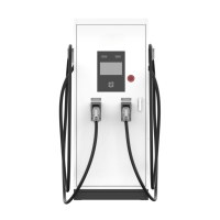 Chargeur solaire AHTECH pour véhicules électriques, station de recharge pour voitures montée au sol, électrique, 120 kW, borne de recharge rapide pour véhicules électriques, état neuf
