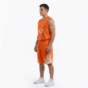 100% Polyester Sublimation Custom Team Name Numbers Breathable Moisture-Wicking Quick Dry Lightweight Sports Set for Men Youth - Product Image 5
