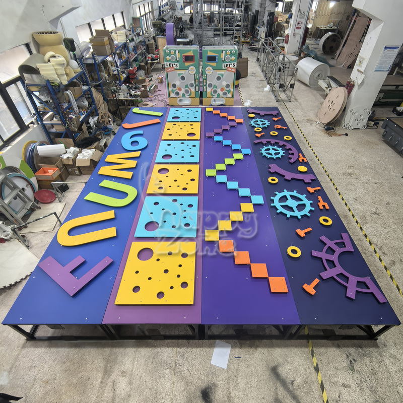 Wholesale Indoor Playgrounrd Professional Climbing Wall