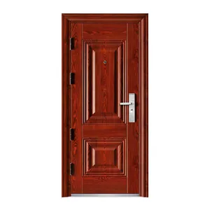 PPD 2024 Good Quality For Security Doors Exterior Steel Entry Exterior Metal Steel Main Door Design Steel Door For House