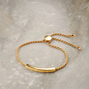 Pulsera Personalizada con Nombre Grabado, Brazalete de Acero Inoxidable Ajustable con Cadena de Cuerda, Joyería Moderna con Nombre Personalizado para Mujer - Product Image 3