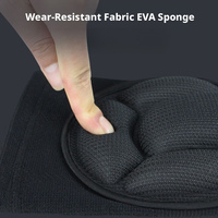Genouillères en mousse EVA épaissie 25 mm, compression en nylon et élasthanne, absorption des chocs, yoga, volley-ball, danse, hommes, femmes, OEM