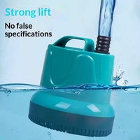 Pompe submersible Songyi ABS pour aquarium, ultra-silencieuse, mini, faible aspiration, filtration, circulation, élimination des déchets de poissons, changement d'eau