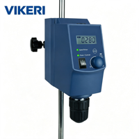 Nouveau design Mélangeur de laboratoire VIKERI OS-Pro Series Agitateur suspendu haute vitesse avec mémoire de vitesse intelligente Capacité 20L/40L/70L Acier inoxydable 316L
