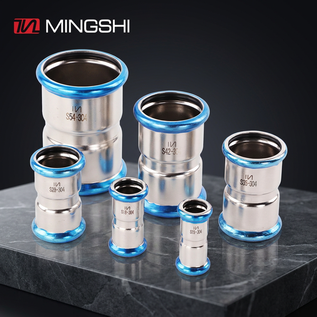 Stainless Steel Smooth Pipe Fitting Welding Forged Customized Low Pressure Water Supply Flexible SS 304 Fitting