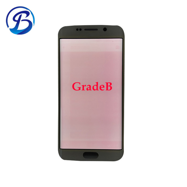 Original Super AMOLED Lcd Assembly Touch Screen No Frame for samsung Galaxy S6 Edge G9250 G925F SM-G925F Lcd Screen With Burns